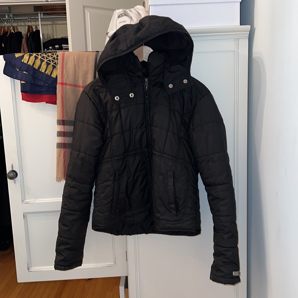 Zara Black Women's Ski Jacket Coat